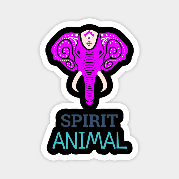 Spirit animal Magnet by MikeNotis