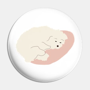 Sleepy Puppy Pin