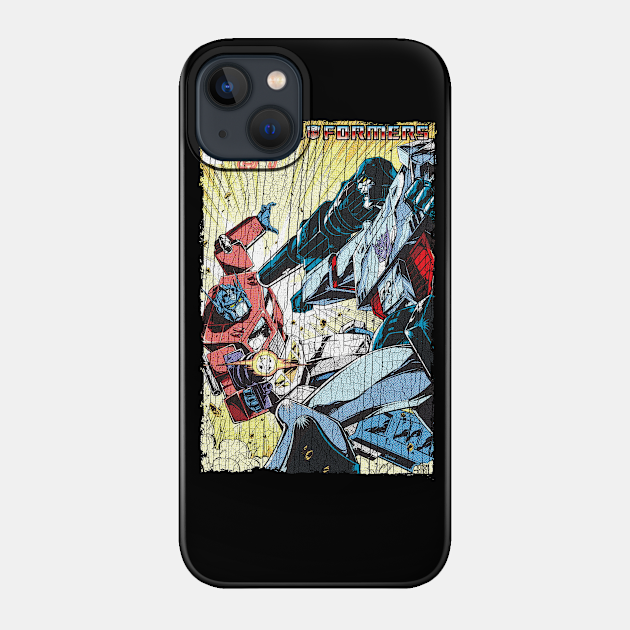 Transformers vintage cover art - Transformers - Phone Case