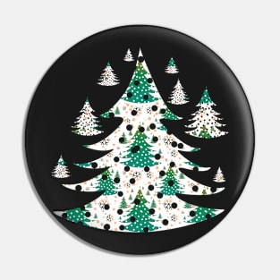 Christmas Wallpaper Green Pin