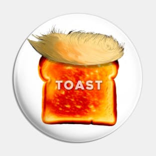 Trump is Toast: Donald Trump Guilty in New York Civil Fraud Case Pin