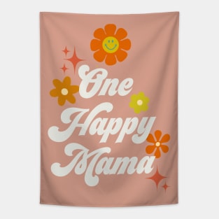 One Happy Mama - White Tapestry