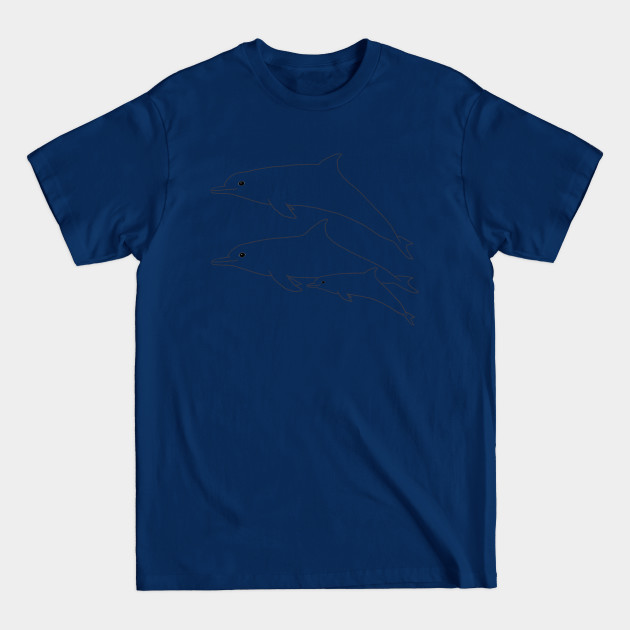 Disover Dolphin Family - Dolphins - T-Shirt
