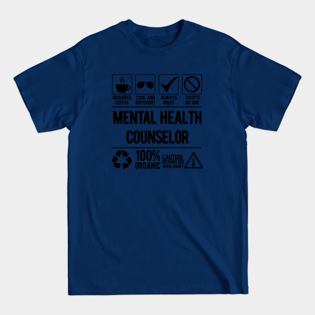 Mental Health Counselor Job (black) - Mental Health Counselor - T-Shirt