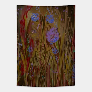 Abstract Floral design collection Tapestry