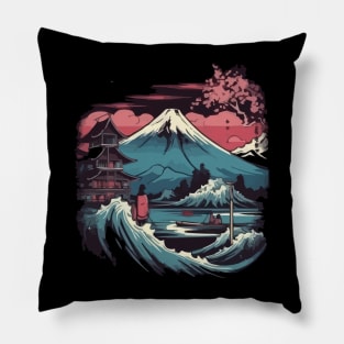 Mount Fuji Pillow