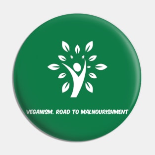 Veganism Pin