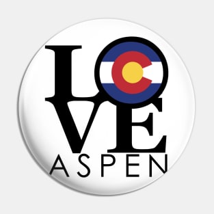 LOVE Aspen Colorado Pin