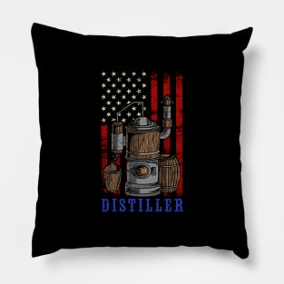 Distiller - Moonshiner Rumrunner Gift Pillow