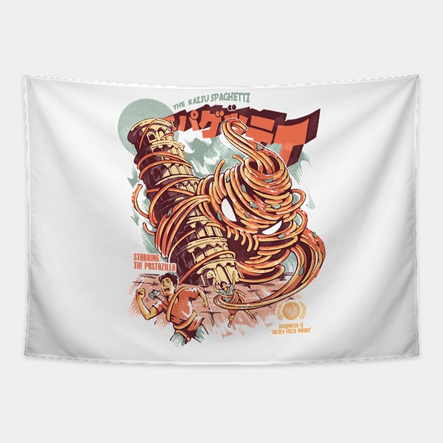 The Kaiju Spaghetti Tapestry by sighitalian