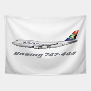 Classic South African Airways 747-444 Tapestry