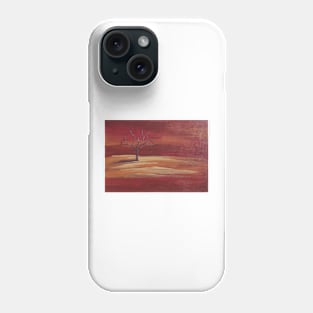 the land is sand Phone Case