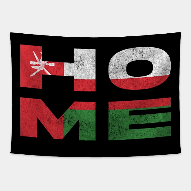 Home Oman Flag Omani Tapestry by BramCrye