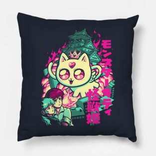 Kaiju Princess Kitty Pillow