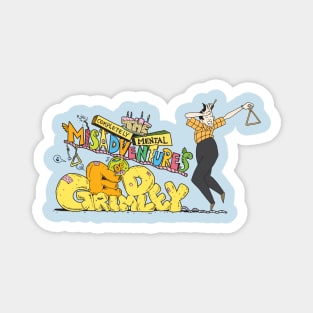 Ed Grimley Cartoon Magnet