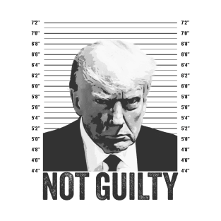 Trump Mugshot not guilty T-Shirt