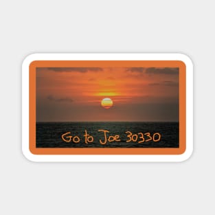 Sundown for Biden Magnet