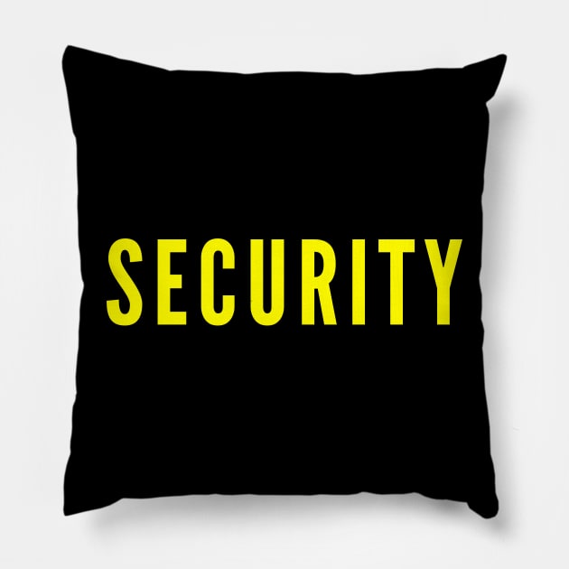 Security Pillow by Myartstor 