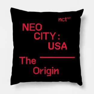 NCT 127 Neo City USA The Origin Pillow
