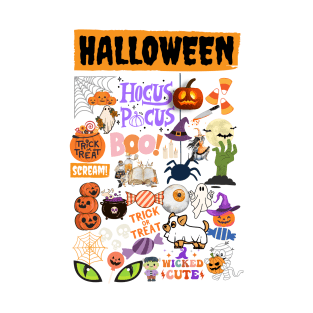 Halloween Collage T-Shirt