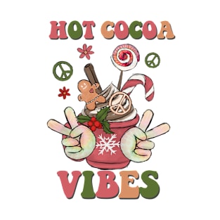 Retro Christmas Hot Cocoa T-Shirt