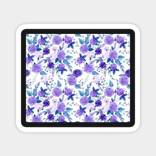 Purple Roses Magnet