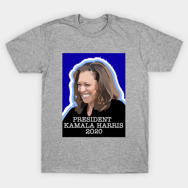 Kamala Harris is shushed Kids T-Shirt for Sale by Kim Warp