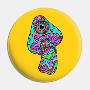 Magic mushroom Pin