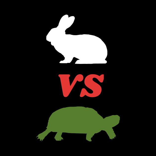 Rabbit VS Turtle Design by Jled