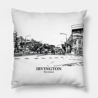 Irvington - New Jersey Pillow