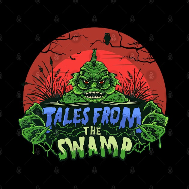 Tales From The Swamp Monster by Mako Design 