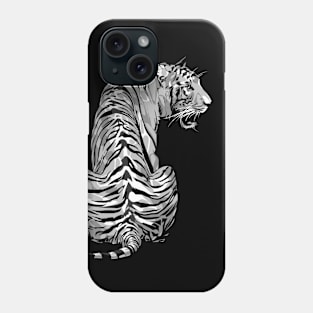 Chrome Tiger Phone Case