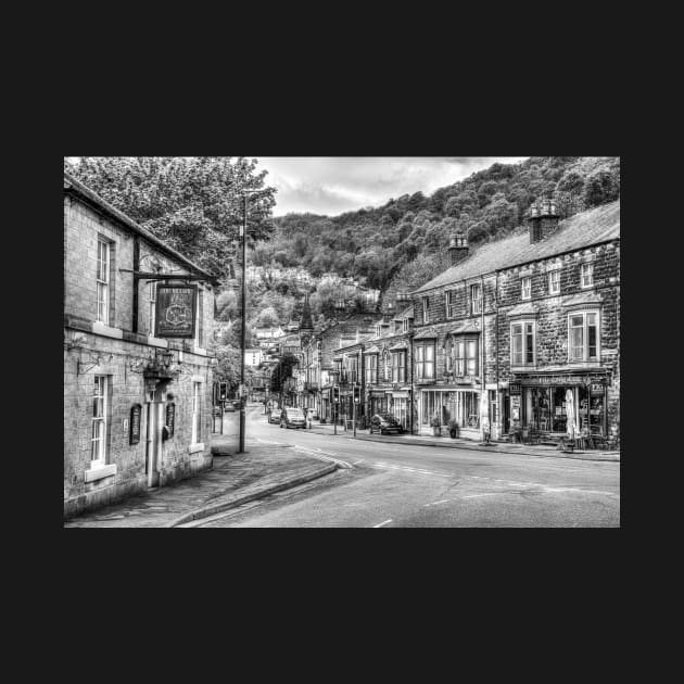 Matlock Bath, Derbyshire, England, Black And White by tommysphotos