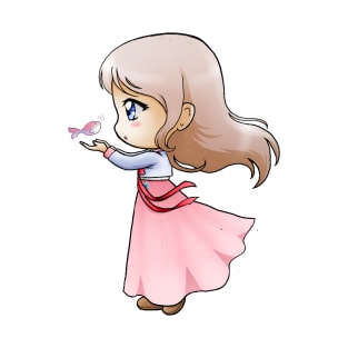 Chibi Hanbok Girl 2 T-Shirt