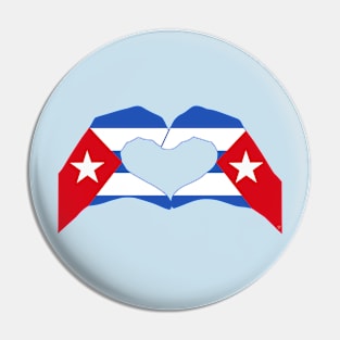 We Heart Cuba Patriot Flag Series (Double) Pin