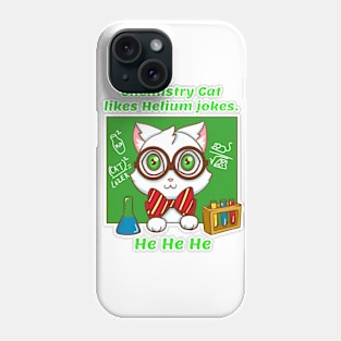 Chemistry Cat Laughs Phone Case