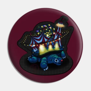 clown turtle Pin