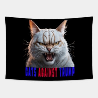 Cats Against Trump Tapestry