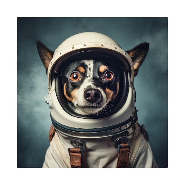 Astro Dog - Rat Terrier by Merchgard