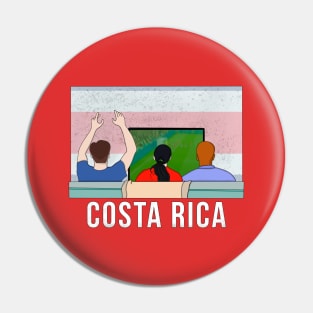 Costa Rica Fans Pin