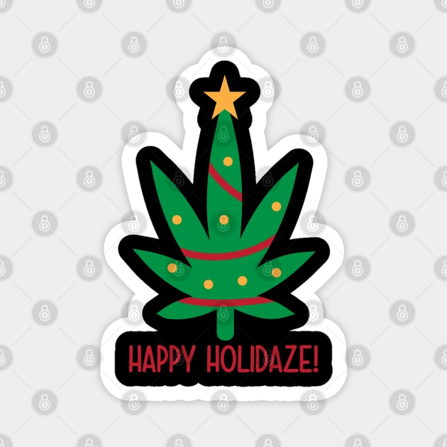 Happy Holidaze Magnet by defytees