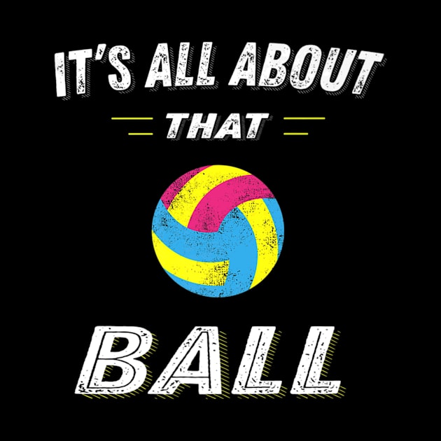 Volleyball Pun Ball for Girls and Women Players by Rutha CostumeFashionModel