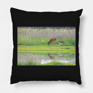 Peaceful Doe Pillow