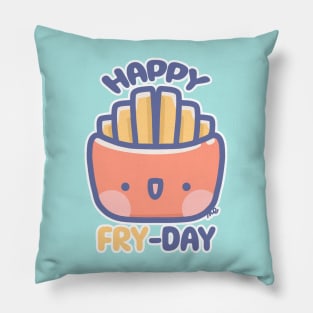 happy fry-day Pillow