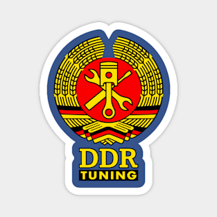 DDR workshop tuning coat of arms (colored) Magnet