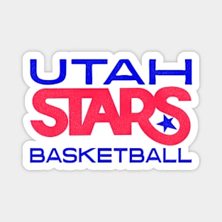 Defunct Utah Stars Basketball Team Magnet