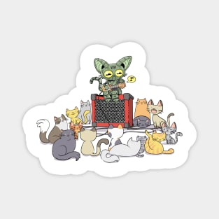 Gato Roboto Magnet