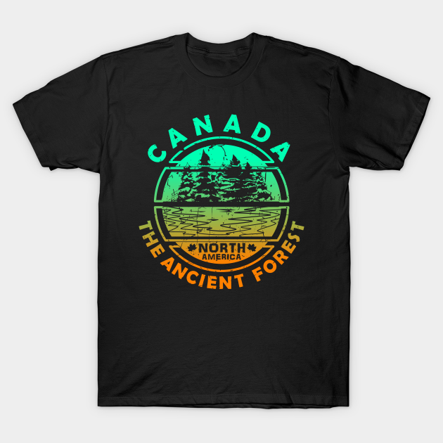 Discover The Ancient Forest Canada, CA British Columbia North America - The Ancient Forest - T-Shirt