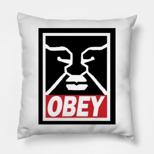 OBEY STICKERFACE Pillow