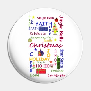 Christmas Message Pin